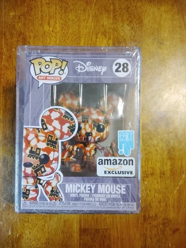 Funko Pop! Vinyl Disney MICKEY MOUSE Amazon Exclusive Art Series #28