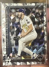 2025 Topps Update ALEX VESIA Diamante Foil Card US239 Los Angeles Dodgers