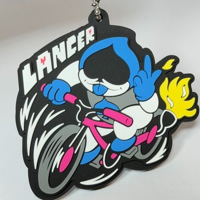 Deltarune figure keychain Lancer rubber charm - Official Japan exclusive (New)