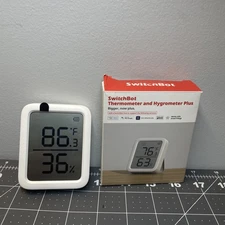 SwitchBot Thermometer Hygrometer, Bluetooth Indoor Meter Plus