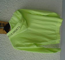 WUNDERSCHÖNE SOCCX JACKE  LEICHTE FLIES JACKE MIT KAPUZE GR S HELLGRÜN NEUWERTIG