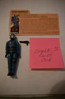 G I GI Joe Vintage COBRA COMMANDER Swivel Arm Loose Complete & Card 1982 1983