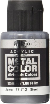 Acrylicos Vallejo 32 ml ''Stahl'' Metallfarbe