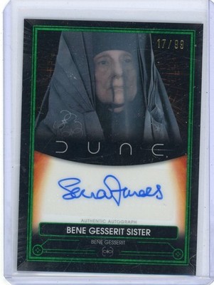 Bene Gesserit Sister 2025 Topps Dune Chrome Collection Auto 17/99