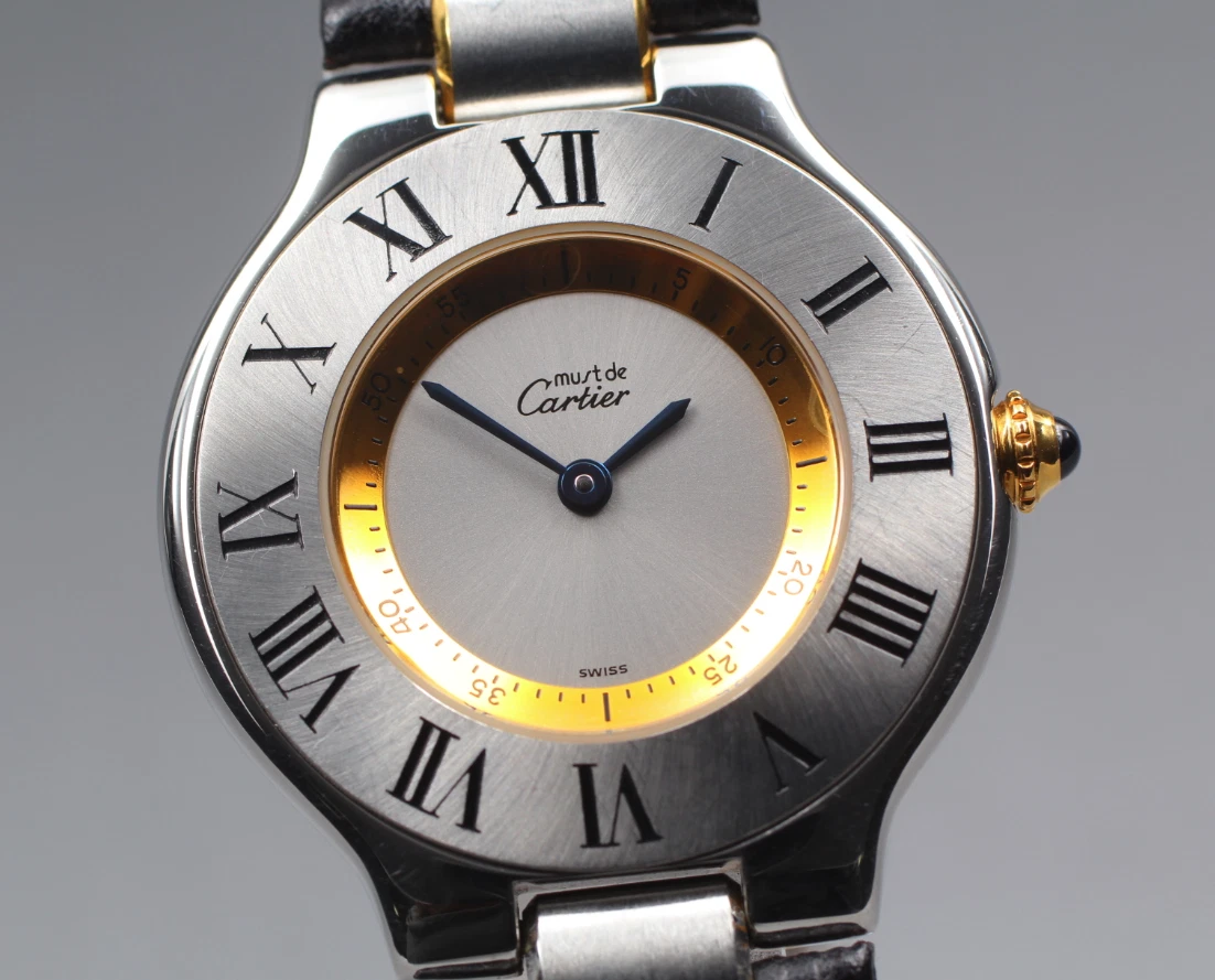 Carter マスト21 Cartier Must de Cartier 21 Stainless Steel Case Quartz
