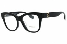 BURBERRY BE2388-3001-52 Eyeglasses Frame Size 52mm 18mm 140mm BLACK Women 80565