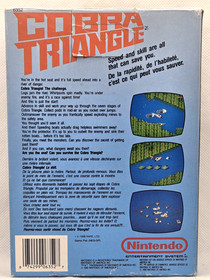 Cobra Triangle Nintendo NES CIB Complete In Box