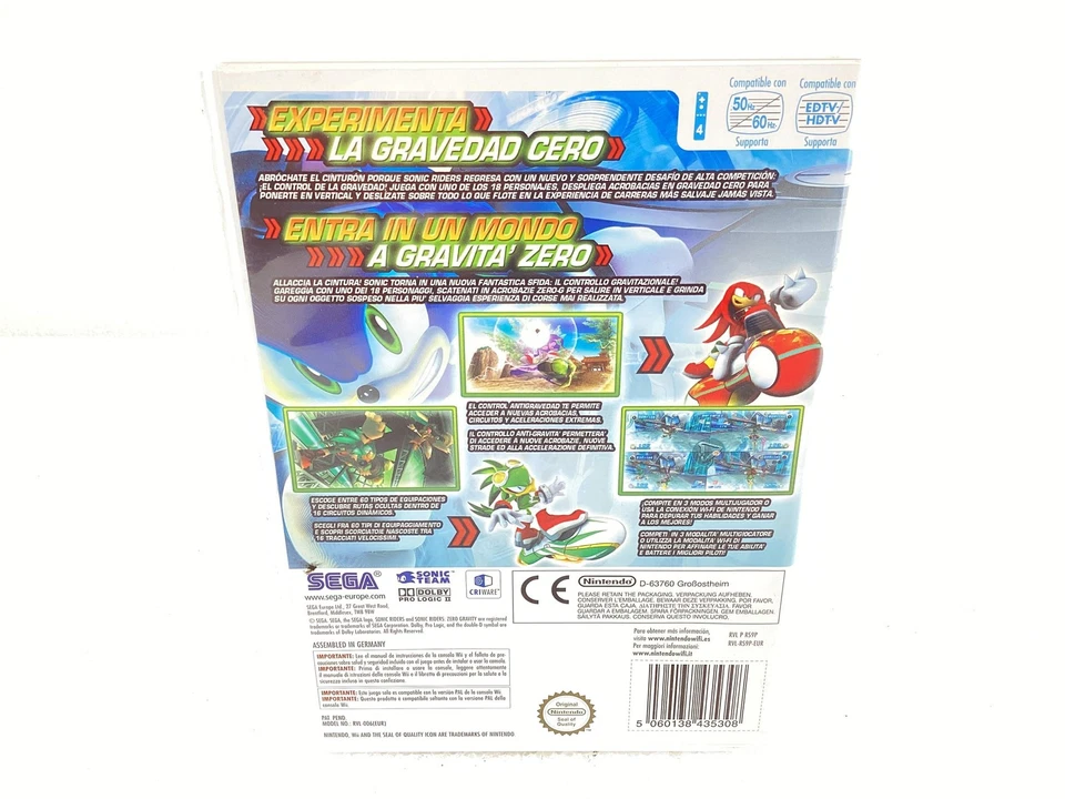 Sonic Riders Zero Gravity Wii (SP) [PO9252], foto 2 de 5