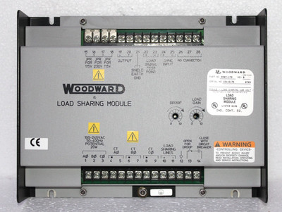 WOODWARD 9907-173 REV B Module Load Sharing 120 Volt
