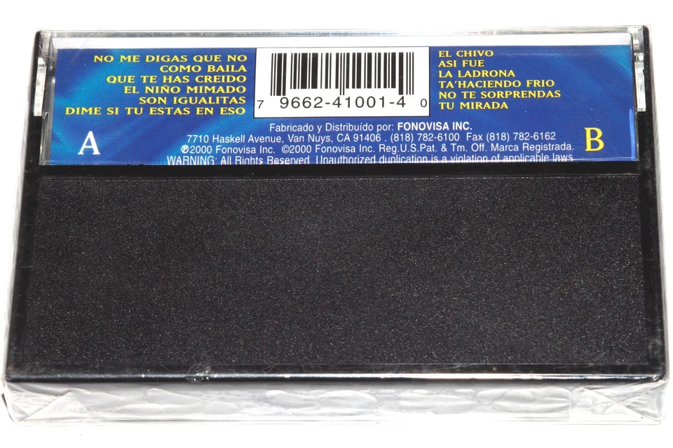 Los #1 Del Merengue Por Fin Juntos (Cassette Tape 2000) NUEVO NEW SEALED - Image 2 of 4