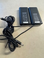 Lot of 2 Genuine Dell 90W 19.5V LA90PM130 6C3W2 AC Power Adapter Charger 7.4mm