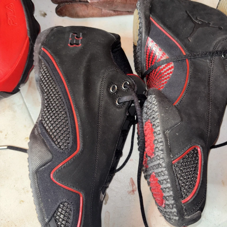 Zapatos de baloncesto de colección Air Jordan 2006 talla 9,5 XXI 21 gamuza de raza baja 313529-002 Foto 3 de 4