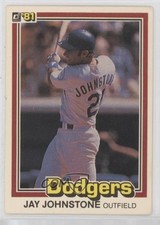 1981 Donruss Jay Johnstone #300 1ar2