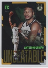2023 Panini NBA Top Class Unbeatable Bright Gold Giannis Antetokounmpo #263 1p5x