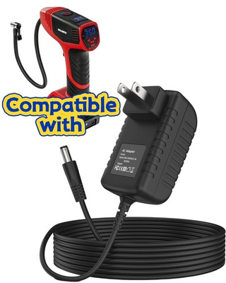 #ad 12V Charger for Bullseye Pro Max Tire Inflator Pressure Gauge 1745 BAT 9475B BAT $9.39