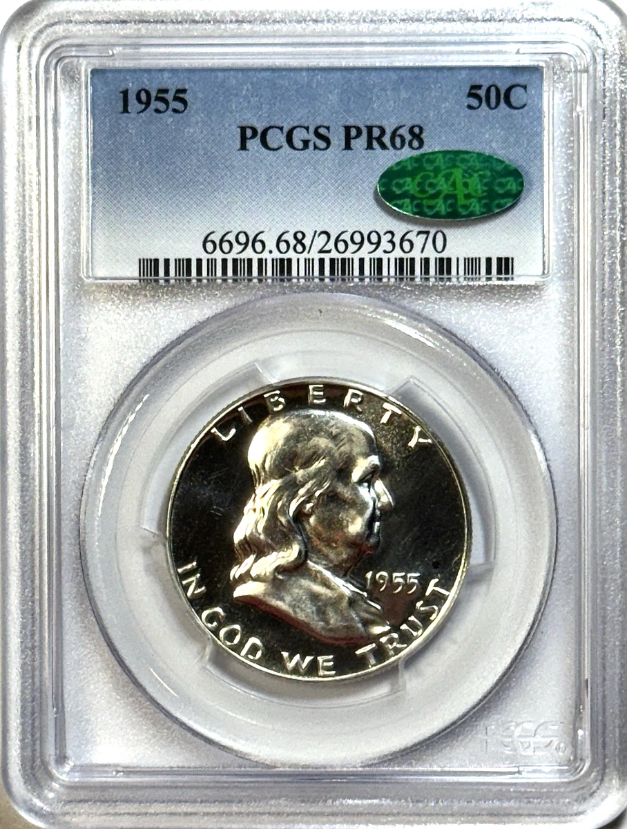 PR 68 Graded Franklin Half Dollars 1948-1963 for sale | eBay