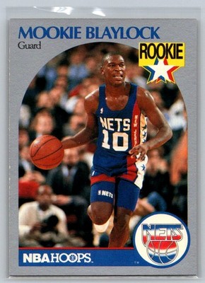 1990 Hoops Team Night New Jersey Nets #NNO Mookie Blaylock