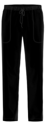 AMMANN Herren Mix & Match Hose lang  Gr. L  schwarz   Sportbund Kordel  GOTS