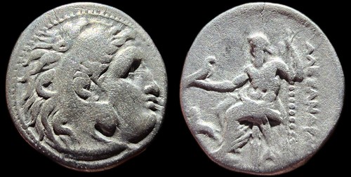 Alexander III "The Great" AR Drachm - Picture 1 of 2
