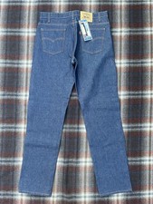 Vintage 90s Levi s 505 Orange Tab Deadstock NWT Indigo Made In USA Size 36x33