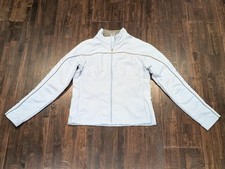 Nike Jacket Womens Medium Light Blue Sphere Dry Full Zip Running Training Track