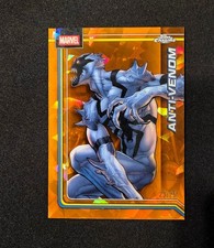 2026 Topps Chrome Marvel Sapphire Edition #21 Captain Marvel Orange Sapphire /25