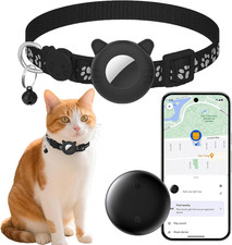 GPS Cat Tracker with Collar, Smart Tracker for Cats - No Subscription  Waterpro