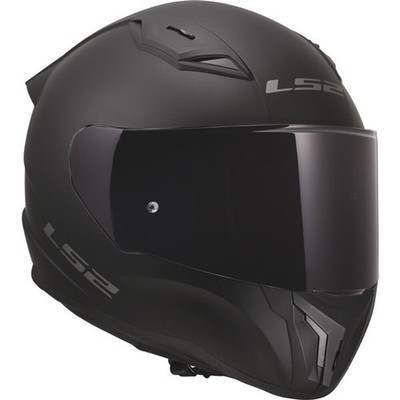 LS2 Centric Full Face Helmet | Matte Black/Dark Smoke | DOT ; ECE 22-06