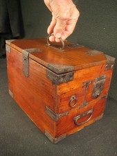 Japanese calligraphy　花と石の墨書掛軸 木製収納ケース付き Japanese Calligraphy In Antique Japanese Boxes for sale | eBay