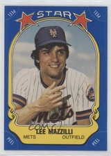 1981 Fleer Star Stickers Lee Mazzilli #42 0b5