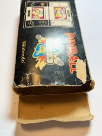 NINTENDO GAME AND & WATCH Pinball 1983 Multi Screen  with BOX Retro game
