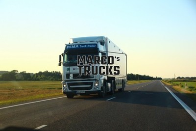 LKW Foto Volvo FH Kofferauflieger Deutschland weiß PEMA Truck-Trailer SC #e5ka