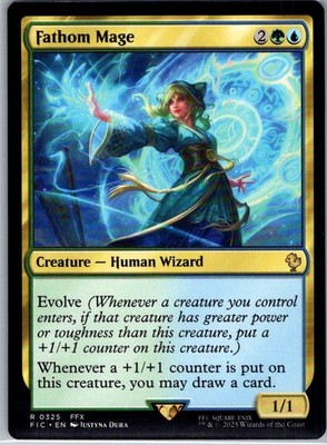 Fathom Mage - 325 - Commander: FINAL FANTASY - MTG - NM - B2G1