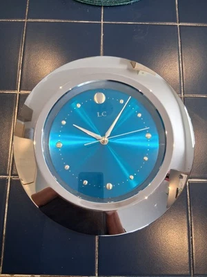 LC 28cm wall clock Chrome surround - Image 1 of 4