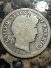 1892-s Barber Dime, 1st Year Of Issue, Better Date, Free shipping