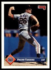 1993 Donruss Frank Tanana Detroit Tigers #599