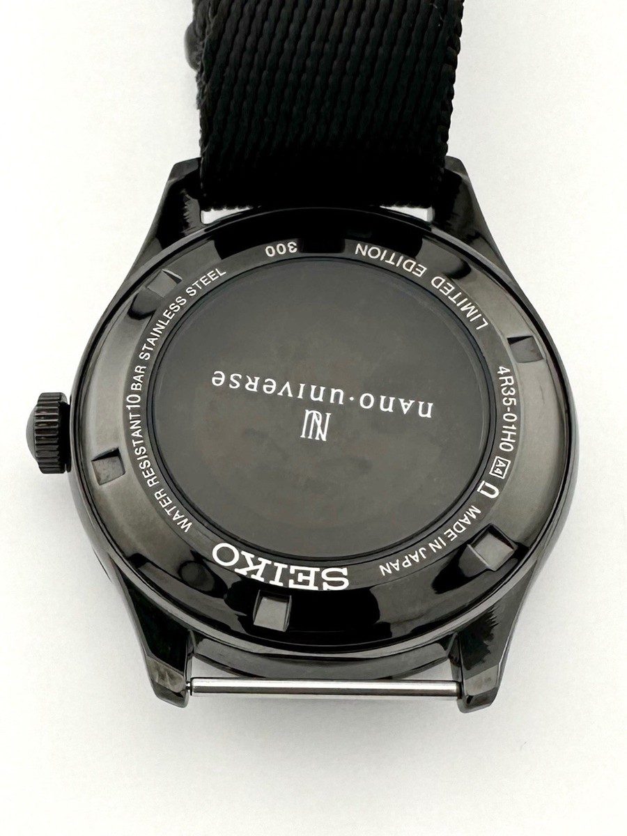 SEIKO 4R35-01H0 SCVE043 nano-universe Exclusive Automatic