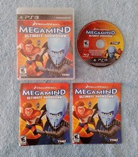 MegaMind: Ultimate Showdown (Sony PlayStation 3 PS3, 2010) CIB Complete - TESTED