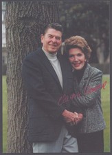 NANCY DAVIS REAGAN - AUTOGRAPHED SIGNED PHOTOGRAPH