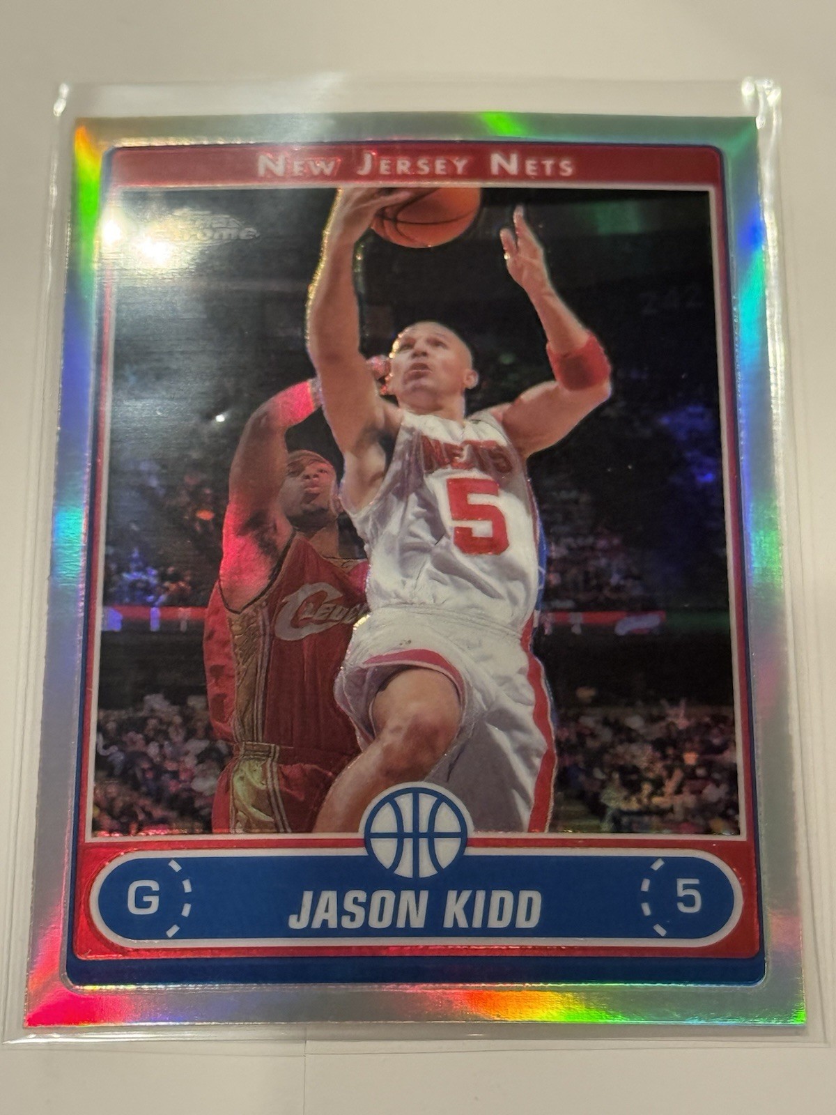 2006-07 Topps Chrome - Jason Kidd #56 Refractor