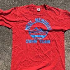 Vintage 90s Fruit Of The Loom Made In USA Single Stitch T Shirt Red Men’s XL
