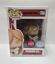 Funko Pop! Power Chase 1766 Flocked Chainsawman Csm Anime