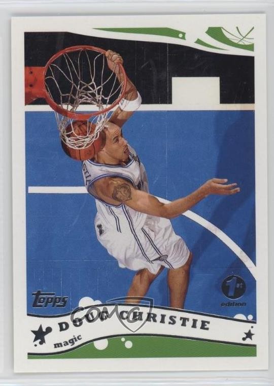 2005-06 Topps 1st Edition Doug Christie #117 2t9