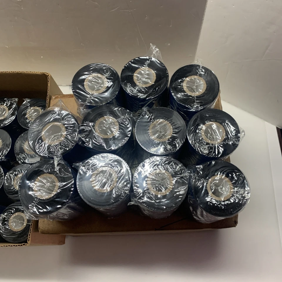 Thermal Transfer Ribbon 4.33'' x 1345' 23 Rolls Black For SATO & DATAMAX TR4065 - Image 4 of 4