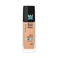 Maybelline New York Liquid Foundation, Matte Finish,326 Warm tan, 30ml,