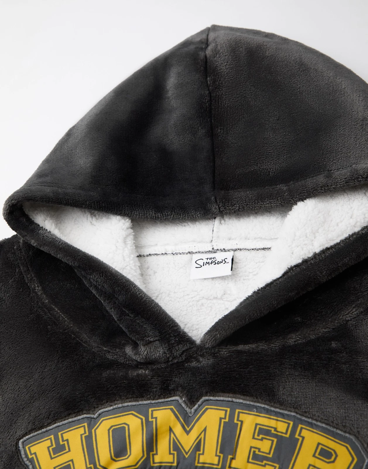 The Simpsons Black Homer Blanket Hoodie Men