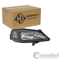 Diederichs Tuning Halogen Scheinwerfer Rechts Passend FüR Opel Astra | 1805086