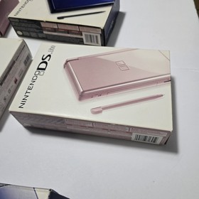Nintendo DS Lite Console Box And Instructions LOT OF 7 BOX ONLY Black Blue Pink