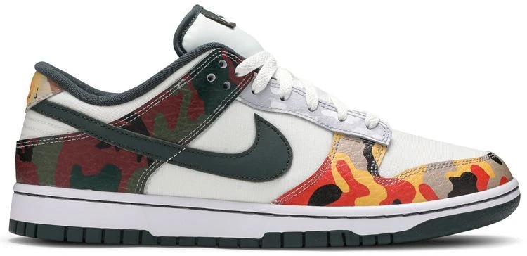 Nike Dunk SE Low Sail Multi-Camo for Sale | Authenticity