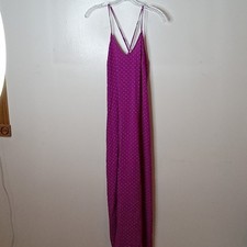 Old Navy Women's Purple Polka Dot XS Maxi Dress. Flowy,Feminine,Summer,Beachy.